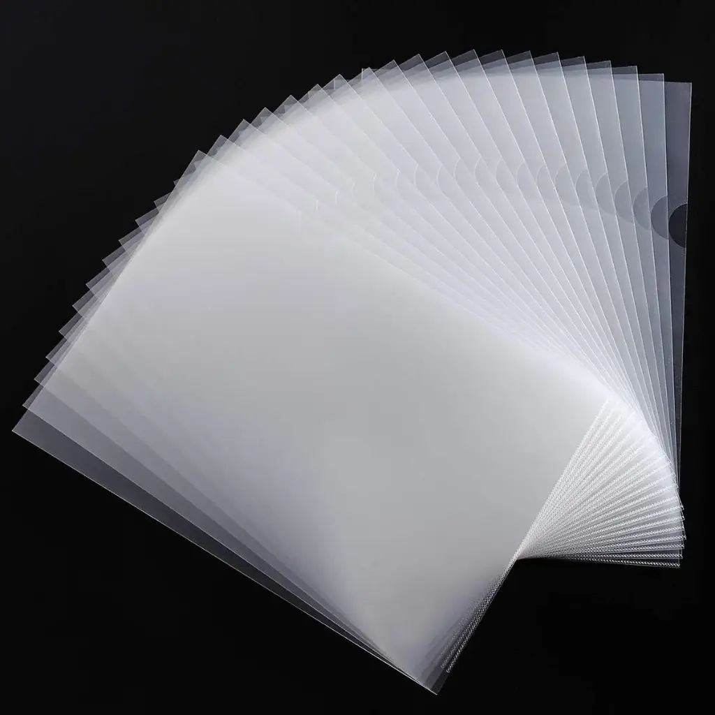 Clear Plastic Document Sleeves (A4, Pack of 30)
