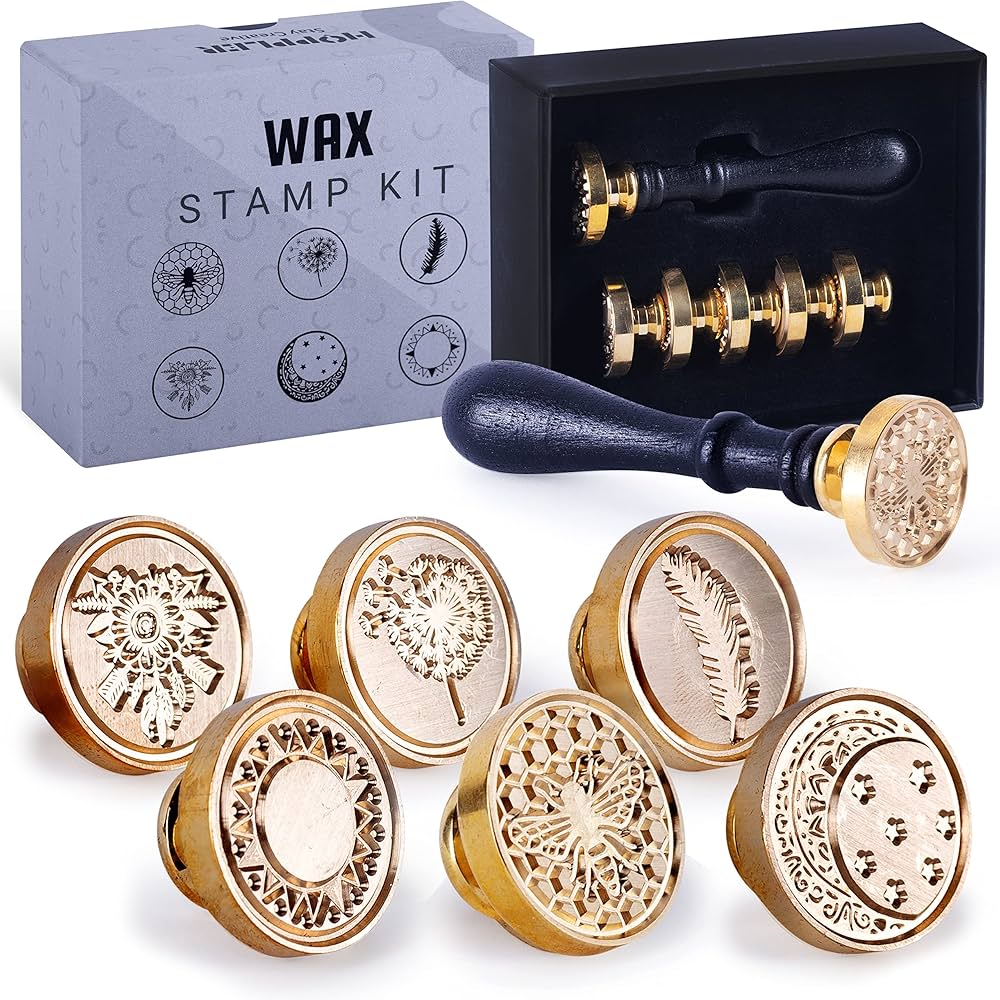 Wax Seal Stamp Kit
