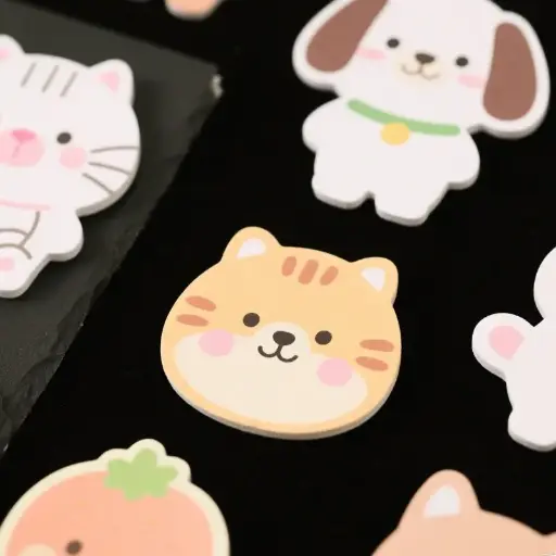 可愛動物造型便利貼
