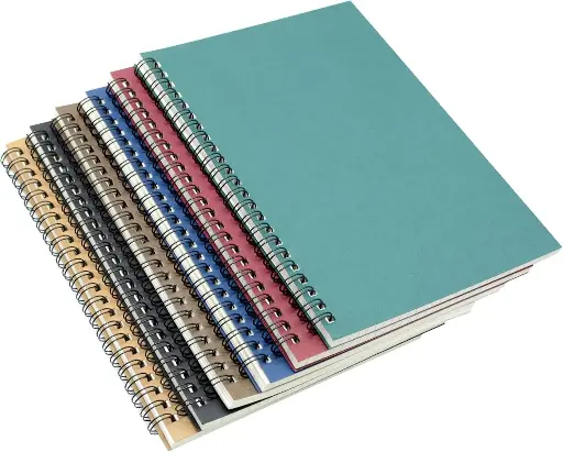 A5 Spiral Notebook (Lined, 120 Pages)