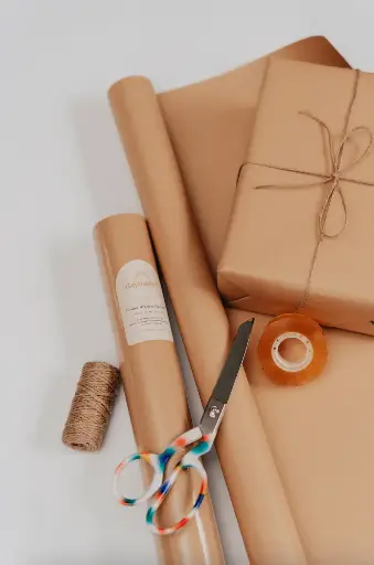 Kraft Gift Wrapping Paper Roll (5m)