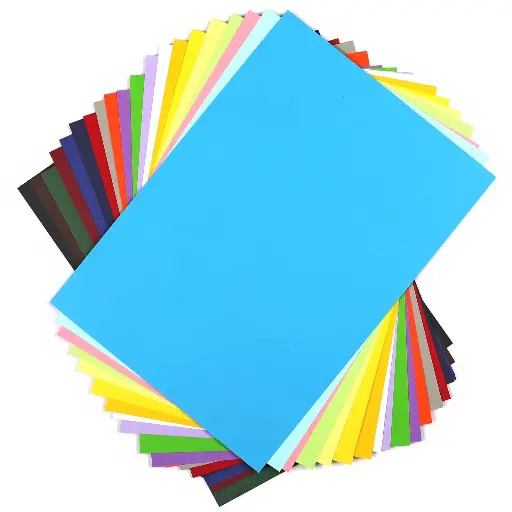 Colored Cardstock (A4, 200gsm, 20 Sheets Assorted Colors)